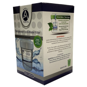 Appli Parts WFAP Filtro de Agua para refrigeradora tipo GE General Electric remplaza GWFAP, HWFAP, MWFAP, MWFINTAP, WR197D6321P001AP