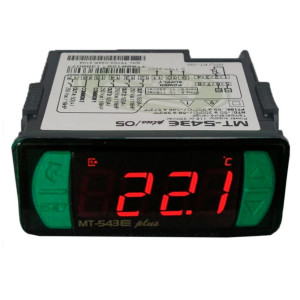 Full Gauge MT-543E Plus Controlador Electronico para Refrigeracion y Calefaccion. 1 Sensor, 4 Salidas, 110/220V, Compatible con Sitrad Full Gauge MT-543E Plus Controlador Electronico para Refrigeracion y Calefaccion. 1 Sensor, 4 Salidas, 110/220V, Compatible con Sitrad