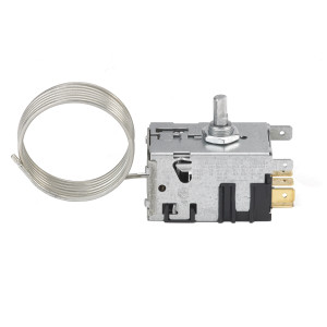 Danfoss 077B7104 Thermostat 2 Doors Refrigerator Defrost control 077B3657 Cold Cut-in +38.3F Cold cut-out -9.4F Warm Cut-in +38.3F Warm Cut-out +9.5F Capillary tube length 39.3in
B62 
 Danfoss 077B7104 Thermostat 2 Doors Refrigerator Defrost control 077B3657 Cold Cut-in +38.3F Cold cut-out -9.4F Warm Cut-in +38.3F Warm Cut-out +9.5F Capillary tube length 39.3in
B62