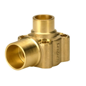 Danfoss 067B4011 Cuerpo Angular para Valvula Expansion TE 5 5/8 pulg x 7/8 pulg ODF Soldable 