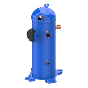 Danfoss DCJ091T4LC8 7.5 ton 91, 000 btu/h R410A Scroll compressor for Air conditioning 380-415/3/50, 460/3/60 V/Ph/Hz Discharge 7/8 in, Suction 1-1/8in, ODF, PVE Oil, Tandem Ready, 121L5027, 121L5026