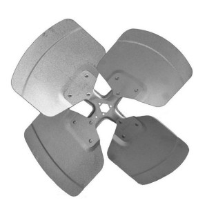 REVCOR R41603 Aspa de 16 pulg, 4 Aletas, 27 grados, CCW, Aluminio, sin Buje