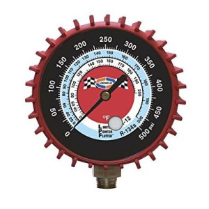 Esfera De Manometro Uniweld Roja Alta R12/R134 (Psi F) G9lad Esfera De Manometro Uniweld Roja Alta R12/R134 (Psi F) G9lad