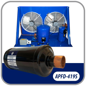 Appli Parts APFD-419S Filtro Secador 1-1/8 pulg para linea Liquido para Sistemas de Refrigeracion y aire acondicionado 419S ODF Soldable Universal Unidireccional 267mm Largo 95mm Ancho Appli Parts APFD-419S Filtro Secador 1-1/8 pulg para linea Liquido para Sistemas de Refrigeracion y aire acondicionado 419S ODF Soldable Universal Unidireccional 267mm Largo 95mm Ancho