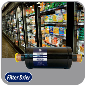 Appli Parts APFD-419S Filtro Secador 1-1/8 pulg para linea Liquido para Sistemas de Refrigeracion y aire acondicionado 419S ODF Soldable Universal Unidireccional 267mm Largo 95mm Ancho Appli Parts APFD-419S Filtro Secador 1-1/8 pulg para linea Liquido para Sistemas de Refrigeracion y aire acondicionado 419S ODF Soldable Universal Unidireccional 267mm Largo 95mm Ancho