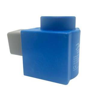 Danfoss 018F6193 Bobina para Solenoide  220-230 V, 60 Hz, 14 W, 50 Hz, 17 W, IP20, BE230CS, Conexion DIN 