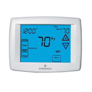 Termostato A.A. De Pared White Rodgers 1 Etapa 24v Touchscreen - Seleccion Temperatura F/C - Programacion De 7 Dias Independientes, 5/1/1 Dias Y No-Programable Termostato A.A. De Pared White Rodgers 1 Etapa 24v Touchscreen - Seleccion Temperatura F/C - Programacion De 7 Dias Independientes, 5/1/1 Dias Y No-Programable