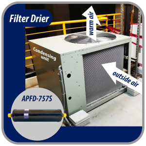 Appli Parts APFD-757S Filtro Secador 7/8 pulg para linea Liquido para Sistemas de Refrigeracion y aire acondicionado 757S ODF Soldable Universal Unidireccional 419mm Largo 100mm Ancho Appli Parts APFD-757S Filtro Secador 7/8 pulg para linea Liquido para Sistemas de Refrigeracion y aire acondicionado 757S ODF Soldable Universal Unidireccional 419mm Largo 100mm Ancho