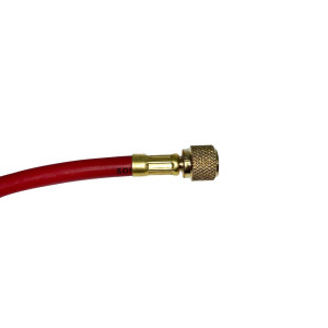 Manifold Hose 60 Uniweld H5smber / H5BVR Cfc/Hcfc/Hfc/R410 Red 45 Bend With Valve Manifold Hose 60 Uniweld H5smber / H5BVR Cfc/Hcfc/Hfc/R410 Red 45 Bend With Valve