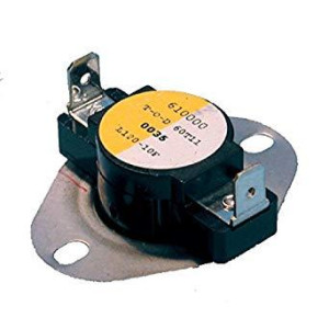 Supco SHL120 Thermostat Limit Controls 240vac, Cut In: 110f, Cut Out: 120f 