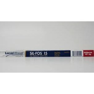 Lucas-Milhaupt 95150 Sil-Fos 15% Brazing Alloy .125 x .050 x 20  Lucas-Milhaupt 95150 Sil-Fos 15% Brazing Alloy .125 x .050 x 20
