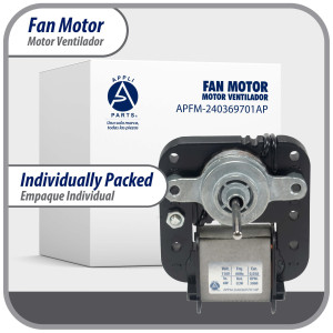 Appli Parts APFM-240369701AP Freezer Fan Motor replacement 6 W, 110 V, 60 Hz, 0.05 A, 3000 rpm, CCW rotation, replaces freezer motor fan numbers 240369701, 5303918549, 1637660, 240315801, 240315802 and others Appli Parts APFM-240369701AP Freezer Fan Motor replacement 6 W, 110 V, 60 Hz, 0.05 A, 3000 rpm, CCW rotation, replaces freezer motor fan numbers 240369701, 5303918549, 1637660, 240315801, 240315802 and others