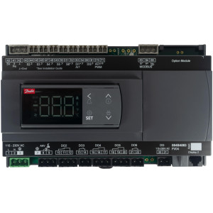 Danfoss 084B4083 AK-CC55 Refrigeration Control with Screen 6 Analog Input, 1 Analog Output, Supply Voltage 115-230 V 084B4083 Danfoss 084B4083 AK-CC55 Refrigeration Control with Screen 6 Analog Input, 1 Analog Output, Supply Voltage 115-230 V 084B4083