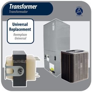 Appli Parts APTR-403T Transformador de 120, 208, 240 V a 24 V, 40 Va, 50/60 Hz, con Base Simple, conectores rapidos de 1/4 , Aislamiento Clase B, Transformador Clase 2
 Appli Parts APTR-403T Transformador de 120, 208, 240 V a 24 V, 40 Va, 50/60 Hz, con Base Simple, conectores rapidos de 1/4 , Aislamiento Clase B, Transformador Clase 2