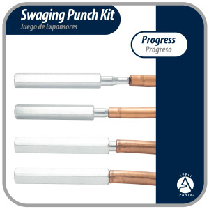 Appli Parts APT-SP193 Juego de Expansores 1/4, 5/16, 3/8, 1/2, 5/8 pulg, para usar en cualquier tubo de metal blando Appli Parts APT-SP193 Juego de Expansores 1/4, 5/16, 3/8, 1/2, 5/8 pulg, para usar en cualquier tubo de metal blando