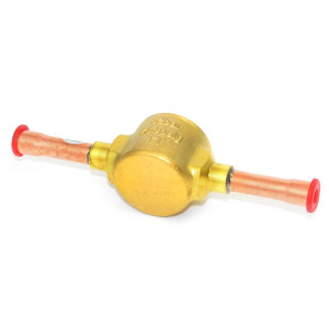 Danfoss SGP 6s I 1/4 pulg Visor de Liquido Humedad, ODF, Soldable,R22,R290,R600,014L0034