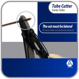 Appli Parts APT-TC157 Corta Tubo Capilar para Cobre, medidas hasta 1/8 de pulg o 3.2 Milim, para Profesionales y Bricolaje, sirve otros metales blandos Appli Parts APT-TC157 Corta Tubo Capilar para Cobre, medidas hasta 1/8 de pulg o 3.2 Milim, para Profesionales y Bricolaje, sirve otros metales blandos